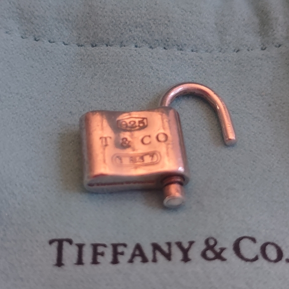 Tiffany & Co. Other - Tiffany & Co 1837 Working Lock Pendant/Charm